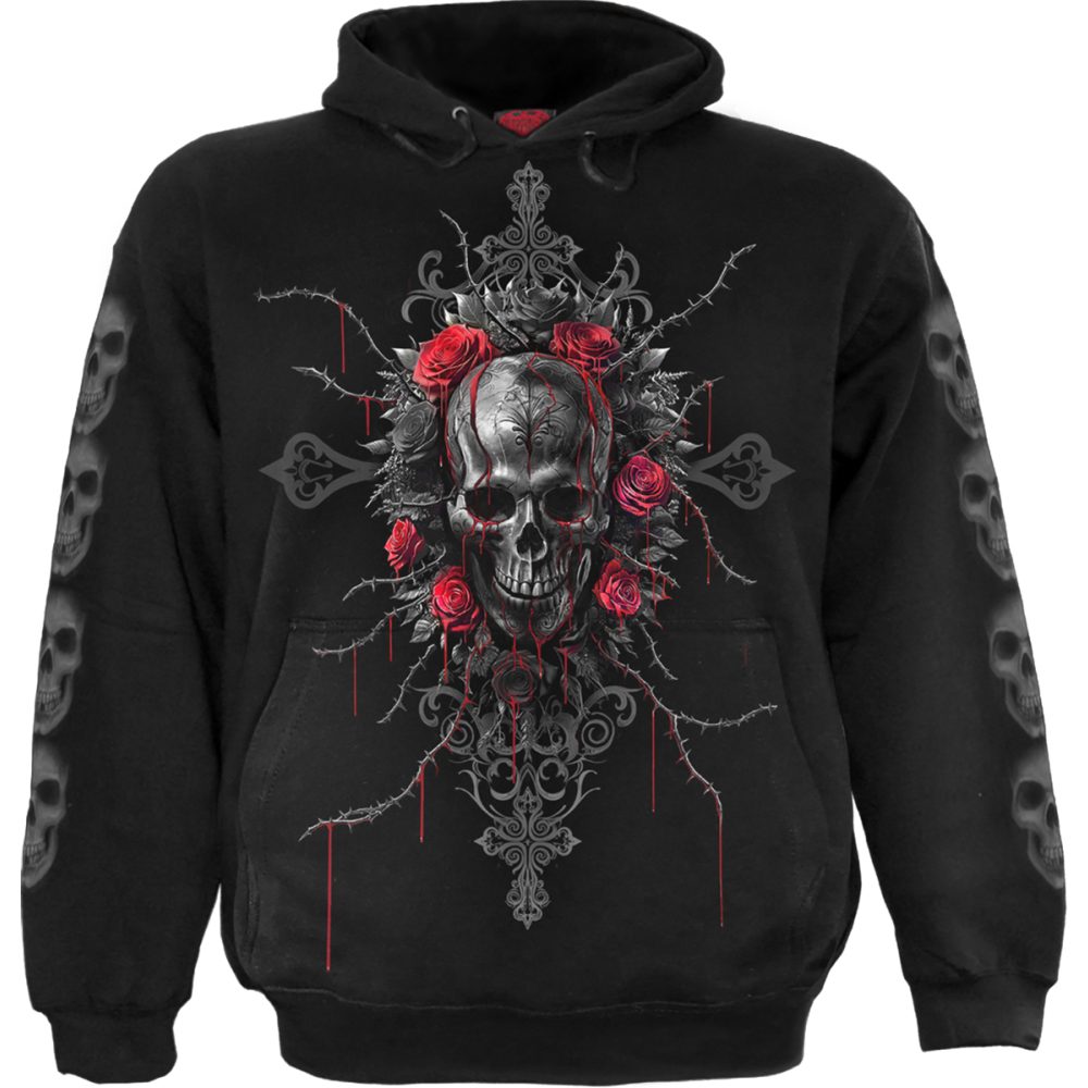 Spiral - Love Is Dead Hoodie - Black